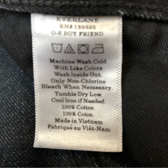 Everlane Relaxed Boyfriend Jean Size 30 Regular - Picture 9 of 11